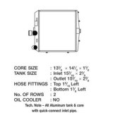 CSF Radiators 3552 Radiator, OE Replacement, Aluminum, Natural, Porsche, Right, Each thumbnail 1