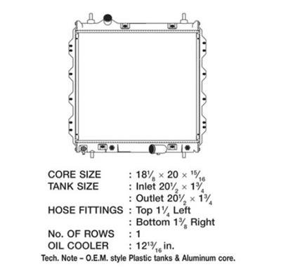 CSF Radiators 2972 Chrysler Pt Cruiser
