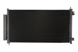 CSF Air Conditioning Condensers 10451 Condenser, Aluminum, Black, for use on Honda®, Each thumbnail 2