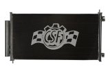CSF Air Conditioning Condensers 10451 Condenser, Aluminum, Black, for use on Honda®, Each thumbnail 4