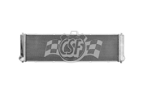 CSF Racing Radiators for 1997-2012 911 - 7053 Radiator, Racing, Aluminum, Polished, Porsche, 911, Turbo, Carrera, 996, 997, Center, Each thumbnail 2