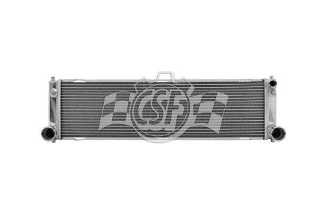 CSF Racing Radiators for 1997-2012 911 - 7053 Radiator, Racing, Aluminum, Polished, Porsche, 911, Turbo, Carrera, 996, 997, Center, Each thumbnail 6