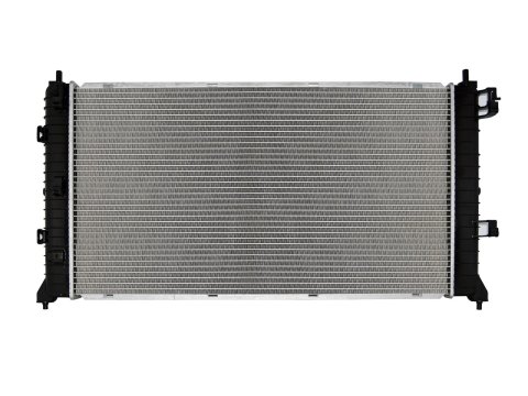 CSF Radiators for 2019-2023 SIERRA 1500, SILVERADO 1500 - 3880 Radiator, Aluminum/Plastic, Natural, Crossflow, Upper Driver Side Inlet, Lower Passenger Side Outlet, Chevy, GMC, Each thumbnail 1