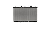 CSF Radiators 3881 Radiator, Aluminum/Plastic, Natural, Downflow, Upper Driver Side Inlet, Lower Driver Side Outlet, for use on Honda®, Each thumbnail 1