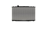 CSF Radiators 3881 Radiator, Aluminum/Plastic, Natural, Downflow, Upper Driver Side Inlet, Lower Driver Side Outlet, for use on Honda®, Each thumbnail 3