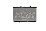 CSF Radiators 3881 Radiator, Aluminum/Plastic, Natural, Downflow, Upper Driver Side Inlet, Lower Driver Side Outlet, for use on Honda®, Each thumbnail 4