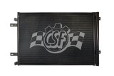 CSF Air Conditioning Condensers 10762 Condenser, Aluminum, Black, Ford, Each thumbnail 5