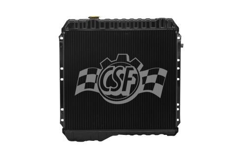 CSF All-Metal Radiators for 1970-1980 LAND CRUISER - 2888 Radiators, All-Metal, Downflow, Copper/Brass, Black, Toyota, 3.9L, 4.2L, Each thumbnail 9