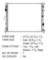 CSF Radiators 3794 Radiator, OE Replacement, Aluminum/Plastic, Ford, Lincoln, Each thumbnail 3