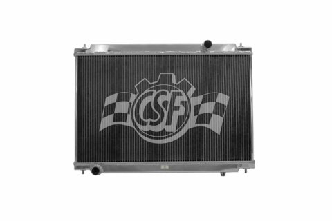 CSF Racing Radiators for 2009-2021 GT-R - 7041 Radiator, Racing, Aluminum, Polished, Nissan, GT-R, Each thumbnail 4
