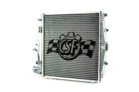 CSF Racing Radiators for 2005-2012 911, BOXSTER, 2006-2012 CAYMAN - 7047 Radiator, Racing, Aluminum, Polished, Porsche, Boxster, Cayman, 997, Carrera, Left Side, Each thumbnail 9