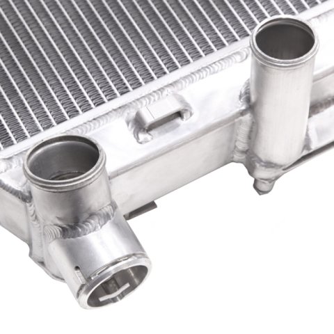 CSF Racing Radiators for 2005-2012 911, BOXSTER, 2006-2012 CAYMAN - 7048 Radiator, Racing, Aluminum, Polished, Porsche, Boxster, Cayman, 997, Carrera, Right Side, Each thumbnail 1
