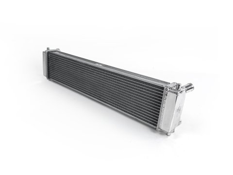 CSF Racing Radiators for 1998-2005 911, 2000-2004 BOXSTER - 7057 Radiator, Racing, Aluminum, Polished, Porsche, Carrera, Boxster, 986, 996, Center, Each thumbnail 2