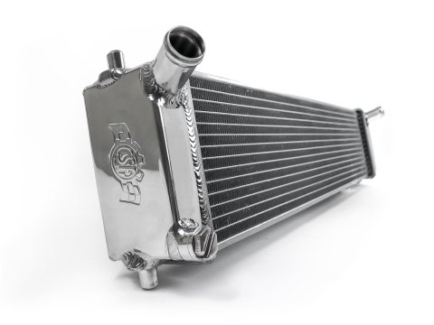 CSF Racing Radiators for 1998-2005 911, 2000-2004 BOXSTER - 7057 Radiator, Racing, Aluminum, Polished, Porsche, Carrera, Boxster, 986, 996, Center, Each thumbnail 4
