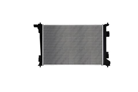 CSF Radiators 3876 Radiator, Aluminum/Plastic, Natural, Crossflow, Upper Passenger Side Inlet, Lower Driver Side Outlet, for Kia, Each thumbnail 2