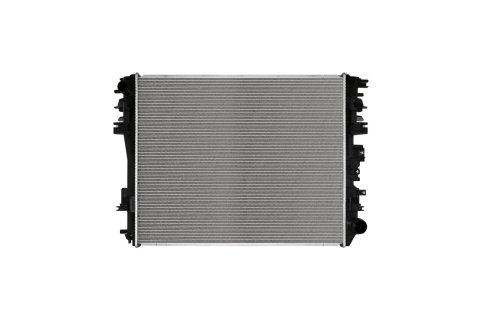 CSF Radiators 3887 Radiator, Aluminum/Plastic, Natural, Crossflow, Upper Driver Side Inlet, Lower Passenger Side Outlet, Ram, Each thumbnail 1