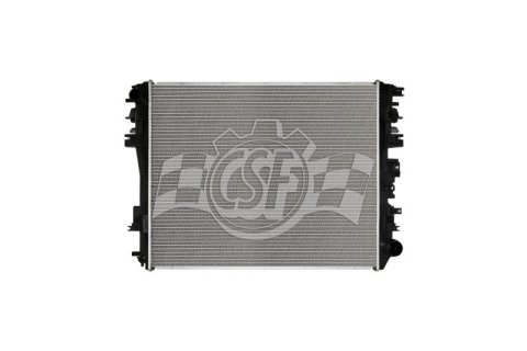 CSF Radiators 3887 Radiator, Aluminum/Plastic, Natural, Crossflow, Upper Driver Side Inlet, Lower Passenger Side Outlet, Ram, Each thumbnail 4