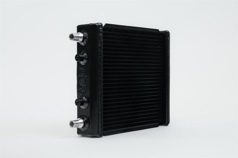 CSF Racing Auxiliary Radiators for 2016-2024 CAMARO, 2016-2019 CTS - 8207 Radiator, Auxiliary, Exact Fit, 2-Row, Aluminum, Black, Chevy, Each