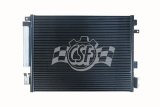 CSF Air Conditioning Condensers 10698 Condenser, Aluminum, Black, Chrysler, Dodge, Each thumbnail 4