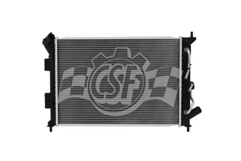 CSF Radiators 3762 Radiator, OE Replacement, Aluminum/Plastic, Natural, for use on Kia, Each thumbnail 4