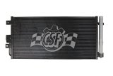 CSF Air Conditioning Condensers for 2012-2014 500 - 10755 Condenser, Aluminum, Black, Fiat, Each thumbnail 4