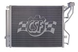 CSF Air Conditioning Condensers 10767 Condenser, Aluminum, Natural, for use on Hyundai, Each thumbnail 4