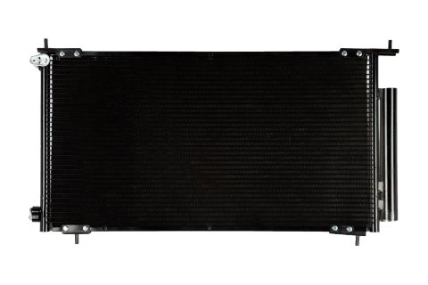 CSF Air Conditioning Condensers 10549 Condenser, Aluminum, Black, for use on Honda®, Each thumbnail 3