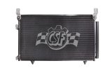 CSF Air Conditioning Condensers 10334 Condenser, Aluminum, Black, Toyota, Each thumbnail 4