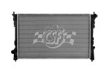 CSF Radiators 3461 Radiator, OE Replacement, Aluminum/Plastic, Natural, Ford, Lincoln, Mercury, Each thumbnail 4