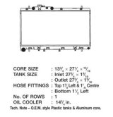 CSF Radiators for 2002-2004 OUTBACK - 3310 Subaru Legacy Outback thumbnail 1