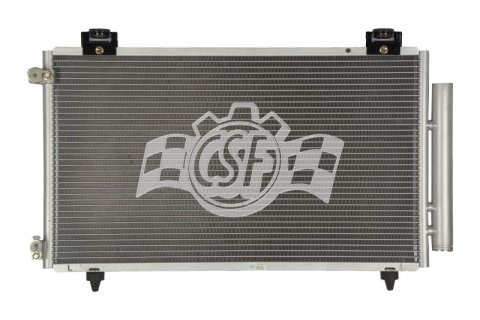 CSF Air Conditioning Condensers 10447 Condenser, Aluminum, Natural, Toyota, Each thumbnail 4