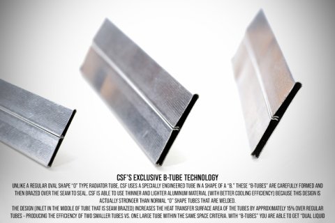 CSF Racing Radiators for 2000-2002 S4 - 7071 Radiator, Racing, Aluminum, Polished, Audi, S4, Each thumbnail 8