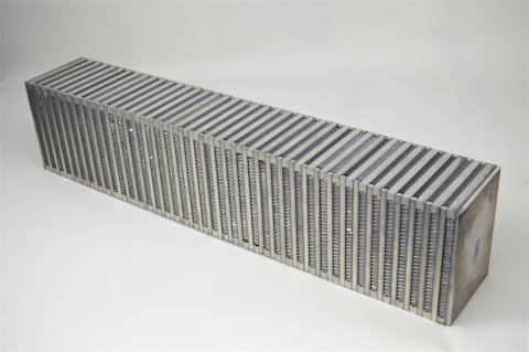 CSF Intercooler Cores 8054 Core, Air-to-Air, Vertical Flow, Aluminum, 26.7 in. Width, 5.9 in. Height, 4.5 in. Depth, Each thumbnail 1