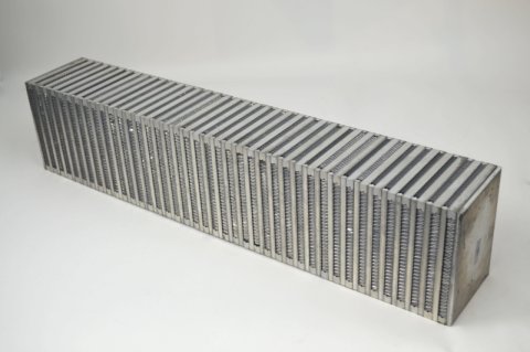 CSF Intercooler Cores 8054 Core, Air-to-Air, Vertical Flow, Aluminum, 26.7 in. Width, 5.9 in. Height, 4.5 in. Depth, Each thumbnail 2