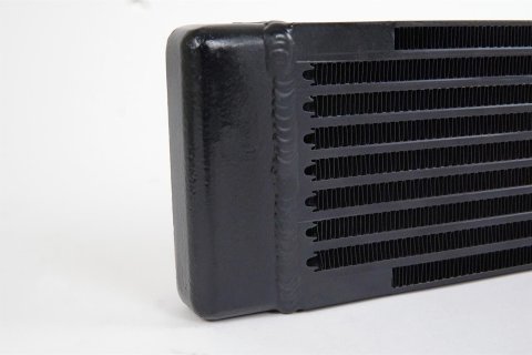 CSF Fluid Coolers for 1973 911 - 8201 Cooler, Engine Oil, Power Steering, Transmission Fluid, Differential Fluid, Plate Type, Dual Pass, Aluminum, Black, Porsche, Each thumbnail 3