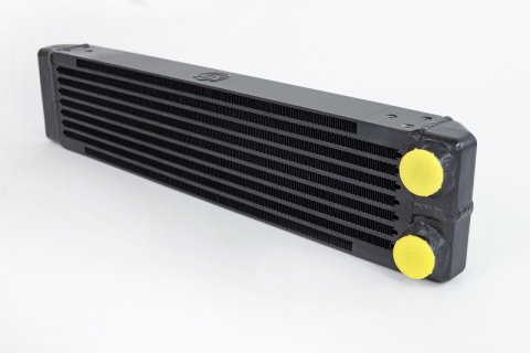 CSF Fluid Coolers for 1973 911 - 8201 Cooler, Engine Oil, Power Steering, Transmission Fluid, Differential Fluid, Plate Type, Dual Pass, Aluminum, Black, Porsche, Each thumbnail 5