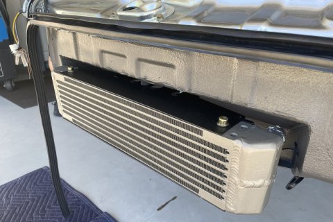 CSF Fluid Coolers for 1973 911 - 8201 Cooler, Engine Oil, Power Steering, Transmission Fluid, Differential Fluid, Plate Type, Dual Pass, Aluminum, Black, Porsche, Each thumbnail 7