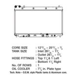 CSF Radiators 3370 Honda Fit thumbnail 1