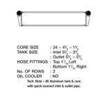 CSF Radiators 3553 Radiator, OE Replacement, Aluminum, Natural, Porsche, Center, Each thumbnail 1
