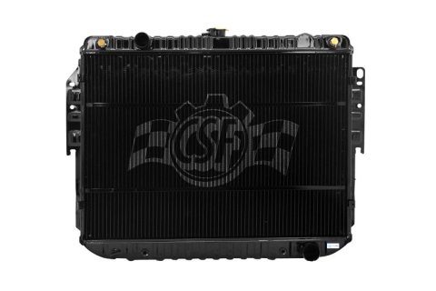 CSF All-Metal Radiators 3392 Radiator, Copper/Brass, Two Row, Downflow, Transmission Cooler, Dodge, Chrysler, Car, Van, Each thumbnail 4