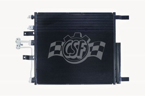 CSF Air Conditioning Condensers 10701 Condenser, Aluminum, Black, Dodge, Each thumbnail 5