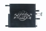 CSF Air Conditioning Condensers 10702 Condenser, Aluminum, Black, Dodge, Each thumbnail 4