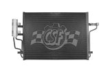 CSF Air Conditioning Condensers 10704 Condenser, Aluminum, Black, Ford, Each thumbnail 4