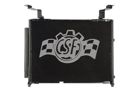 CSF Air Conditioning Condensers 10379 Condenser, Aluminum, Black, for use with Acura®, Each thumbnail 4
