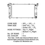 CSF Radiators 3319 Chrysler Town & Country Van thumbnail 1