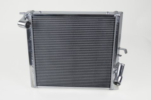 CSF Racing Radiators for 2011-2019 911 - 7069 Radiator, Racing, Aluminum, Polished, Porsche, 911, Turbo, GT3, Boxster, 991, 981, Left Side, Each thumbnail 2