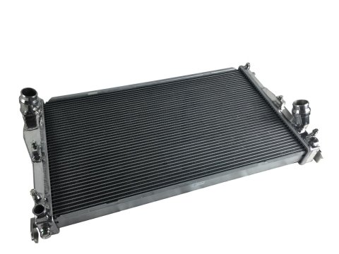 CSF Racing Radiators 7046 Radiator, Racing, Aluminum, Polished, BMW, 1 Series M, 335I, Auto Transmission, Each thumbnail 3