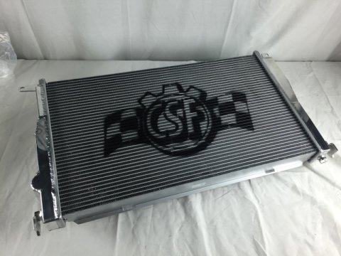 CSF Racing Radiators 7046 Radiator, Racing, Aluminum, Polished, BMW, 1 Series M, 335I, Auto Transmission, Each thumbnail 5