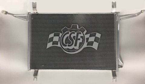 CSF Air Conditioning Condensers 10891 Condenser, Aluminum, Natural, Ford, Each thumbnail 2