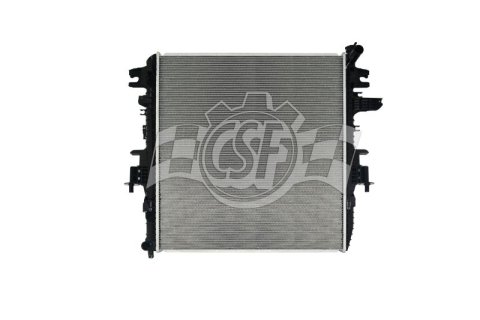 CSF Radiators 3818 Radiator, Aluminum/Plastic, Natural, Crossflow, Upper Passenger Side Inlet, Lower Driver Side Outlet, for Infinity, for Nissan, Each thumbnail 4